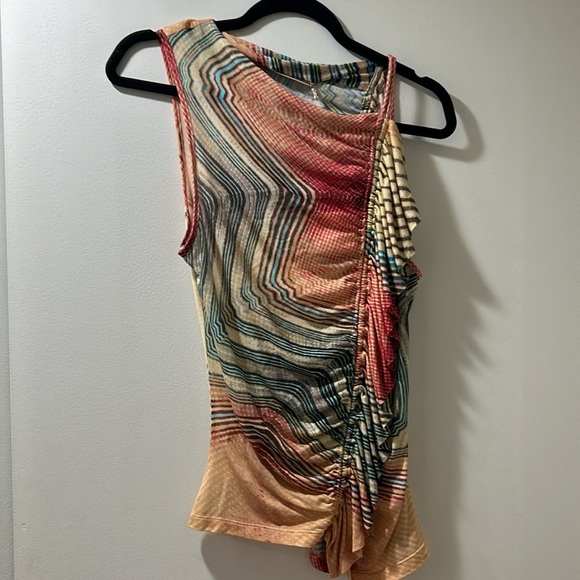 ULLA JOHNSON ALEIDA TOP CRYSTAL OPAL - Picture 5 of 7